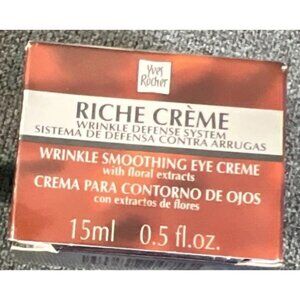 Yves Rocher Riche Crème Wrinkle Smoothing‎ Night Cream Sealed. 0.5 Oz